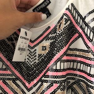 Express sequined top ✨